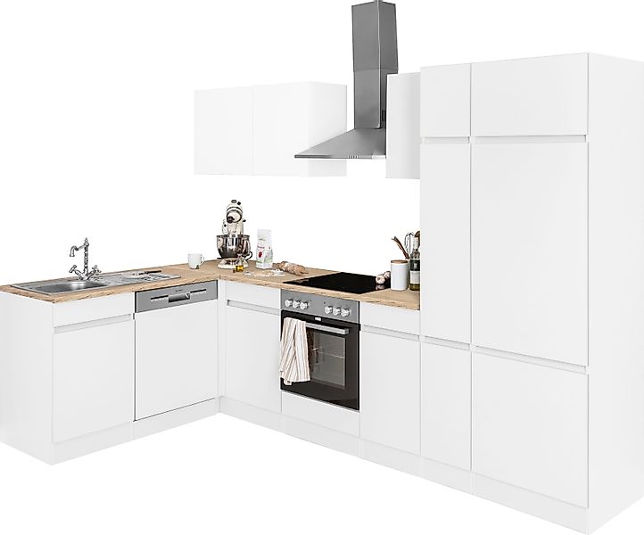 OPTIFIT Winkelküche "Roth" Stellmaße 300x175 cm, wahlweise mit E-Geräten, m günstig online kaufen