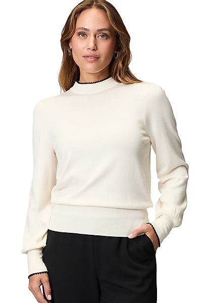 Zero Strickpullover "zero Pullover mit Kontrastpaspel", (1 tlg.), weiteres günstig online kaufen