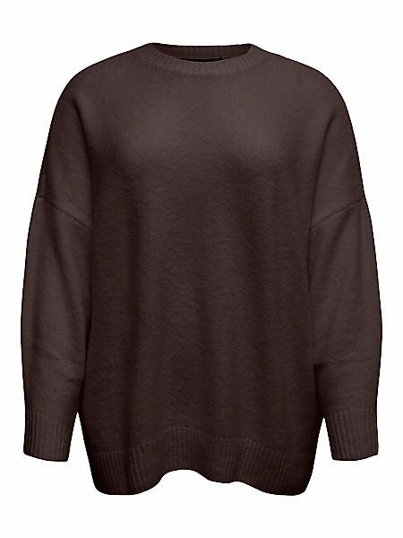 Vero Moda Curve Strickpullover "VMCBOOM LS O-NECK PULLOVER GA NOOS CUR" günstig online kaufen