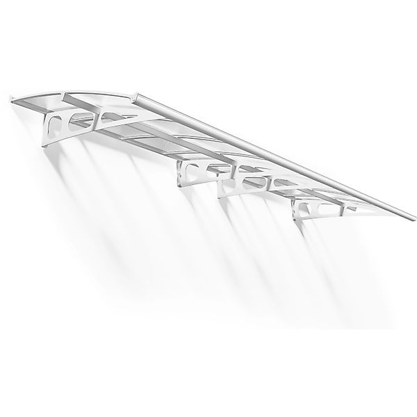 Canopia Vordach Bordeaux 4,5 m x 1,4 m Weiß günstig online kaufen