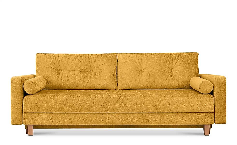 KONSIMO Einzelsofa  Eriso ¦ gelb ¦ Maße (cm): B: 220 H: 80 Polstermöbel > S günstig online kaufen