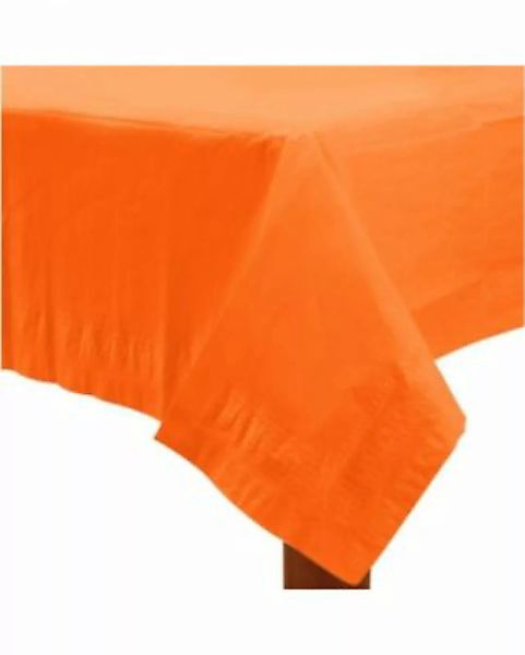 Amscan Orangene Papiertischdecke 1,37 x 2,74 m Parties und als Deko Partyde günstig online kaufen