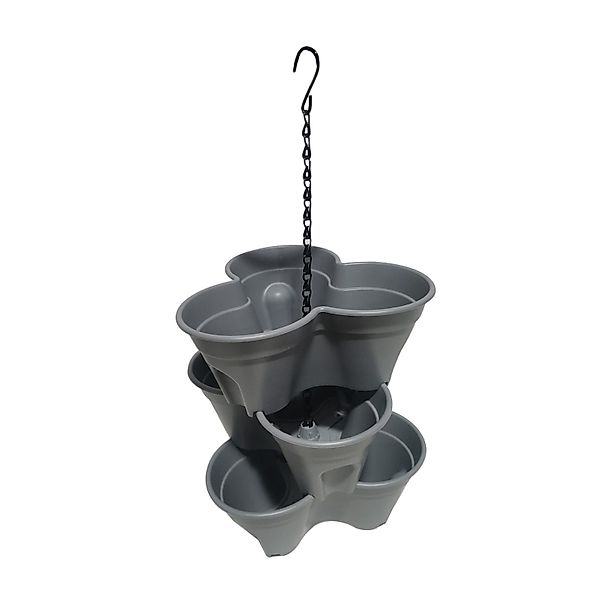HTI-Living Blumenampel Pflanzturm hängend 3 Etagen günstig online kaufen