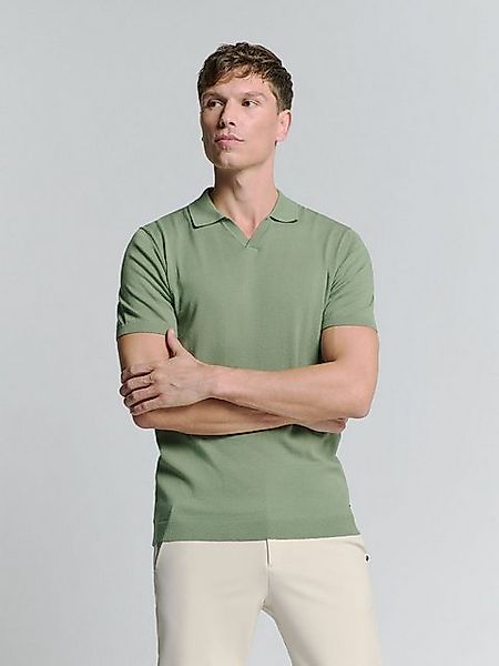 NO EXCESS T-Shirt "No Excess Poloshirt mit kurzen Ärmeln" günstig online kaufen