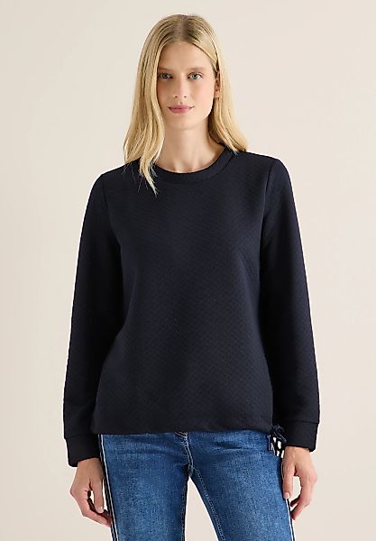 Cecil Sweatshirt, mit Tunnelzug am Saum günstig online kaufen