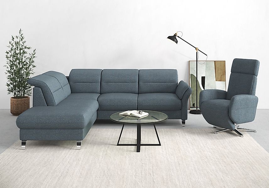sit&more Ecksofa Grenoble L-Form mit Federkern, günstig online kaufen