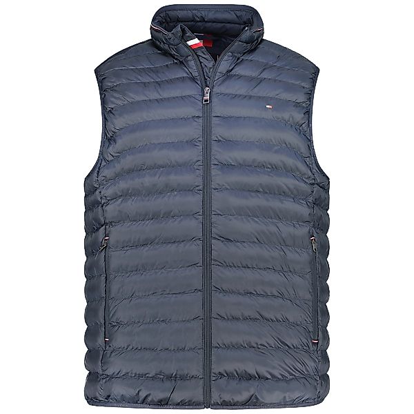 Tommy Hilfiger Steppweste, wasserabweisend, packbar Farbe marine Größe: 3XL günstig online kaufen