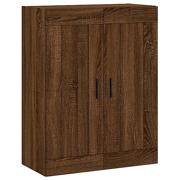 vidaXL Wandschrank Braun Eichen-Optik 69,5x34x90 cm Holzwerkstoff 830403 günstig online kaufen