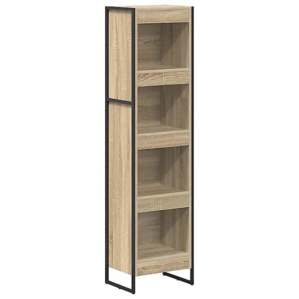 vidaXL Bücherregal Sonoma 80 x 30 x 155 cm Holzwerkstoff 886373 günstig online kaufen