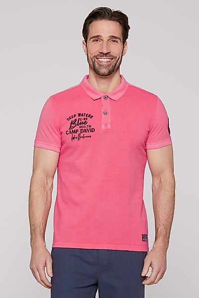 CAMP DAVID Poloshirt aus Baumwolle günstig online kaufen