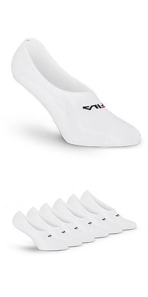 Fila Füßlinge "UNISEX GHOST SOCKS SILICONE HEEL INSIDE", (6 Paar), mit Logo günstig online kaufen