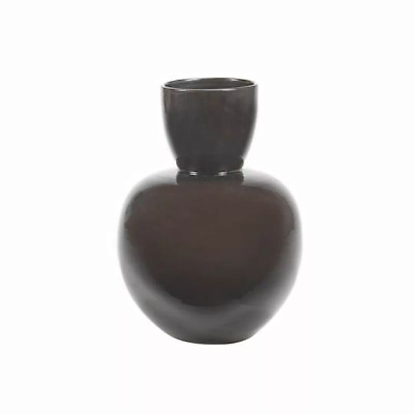 Vase Pure Small keramik braun / Steinzeug - Ø 24,5 x H 39 cm - Serax - Brau günstig online kaufen