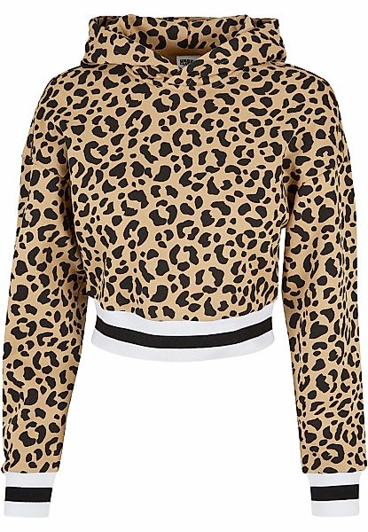 URBAN CLASSICS Kapuzenpullover "Urban Classics Damen Ladies Short AOP Colle günstig online kaufen
