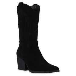 VAN HILL 841524 Cowboystiefel Damen Cowboystiefel günstig online kaufen