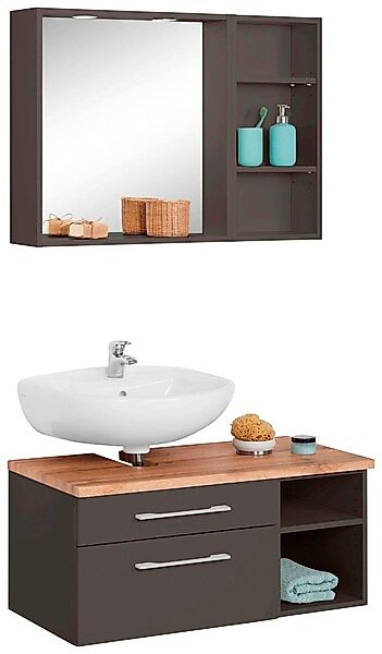 welltime Badmöbel-Set »Davos« 3 Stk. tlg. günstig online kaufen