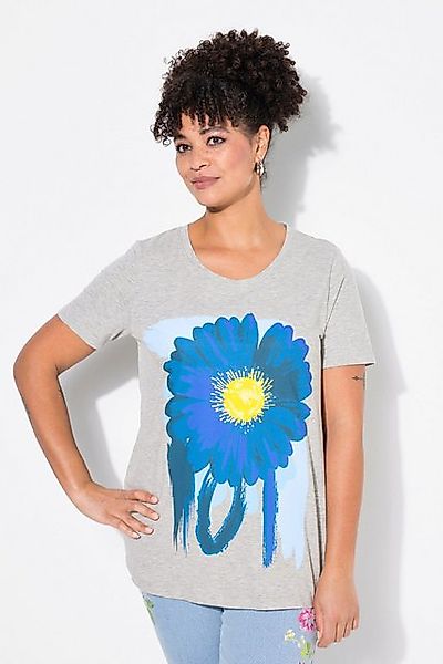 MIAMODA T-Shirt T-Shirt Blüten-Motiv günstig online kaufen