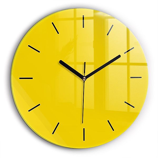 Tulup Wanduhr Wanduhr Glasrunde Uhr Moderne günstig online kaufen