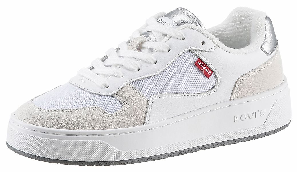 Levis Plateausneaker "GLIDE S", mit Kontrastbesätzen, Freizeitschuh, Halbsc günstig online kaufen