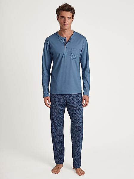 CALIDA Pyjama Relax Imprint 2 (2 günstig online kaufen