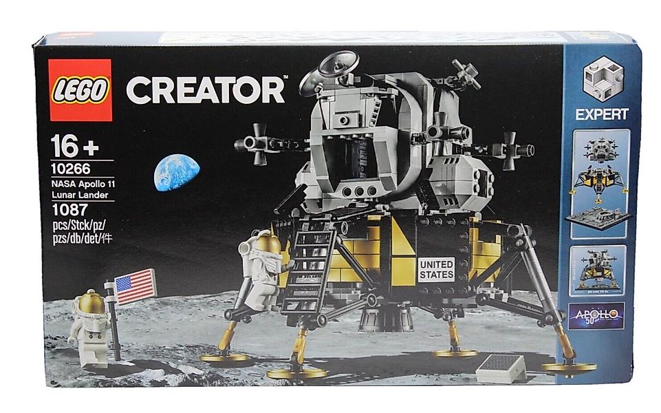 LEGO® 10266 NASA Apollo 11 Mondlandefähre Creator Expert Konstruktionsspiel günstig online kaufen
