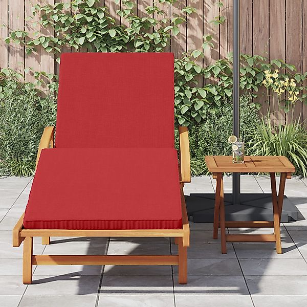 vidaXL Gartenliege Sonnenliege mit Kissen und günstig online kaufen