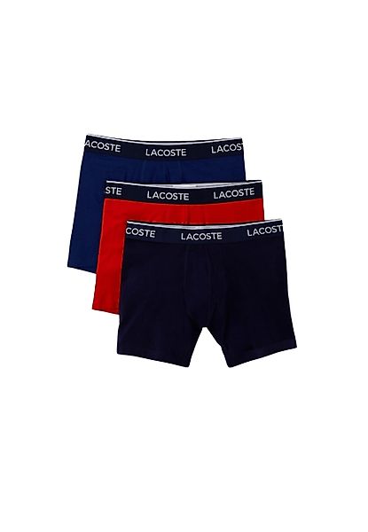 Lacoste Boxershorts Boxershorts Unterhosen 3-Pack (3-St) günstig online kaufen