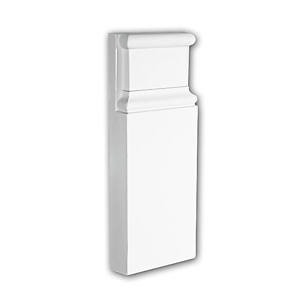 PROFHOME 154010 Zierelement Türumrandung Stuckdekor aus Polyurethan 9,5 cm günstig online kaufen