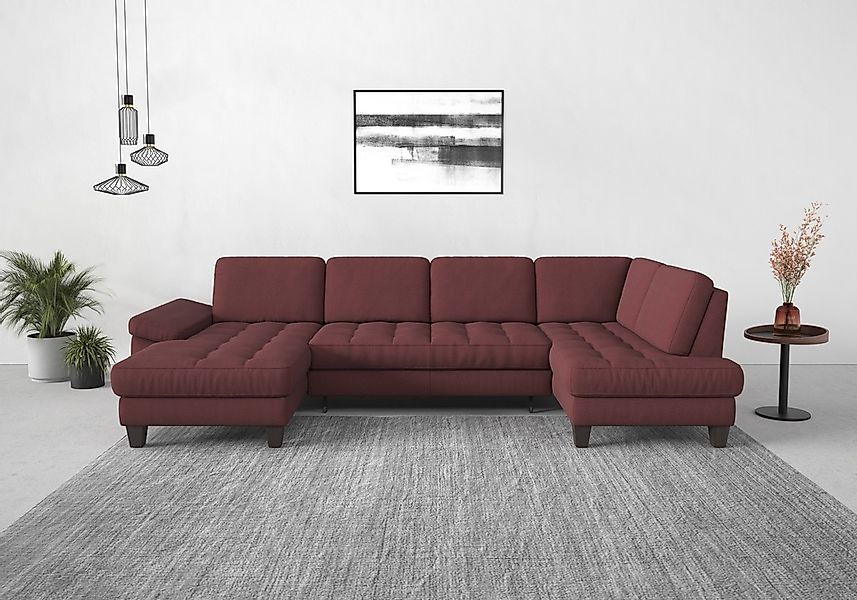 sit&more Wohnlandschaft "Westham U-Form" wahlweise mit Bettfunktion, Bettka günstig online kaufen