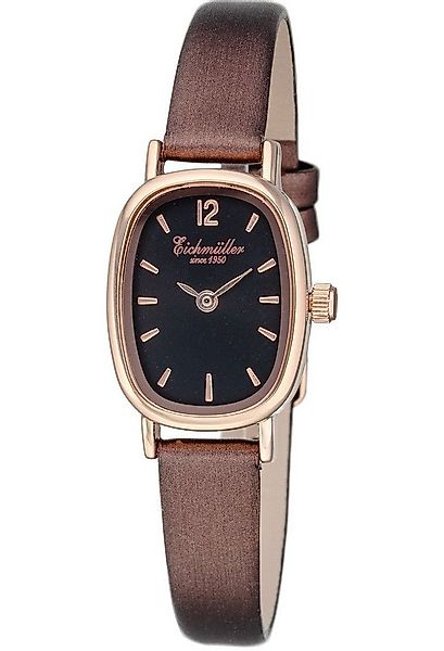 Eichmüller Quarzuhr Klassische Damenuhr RE1084 Rose Braun 20x26 mm günstig online kaufen