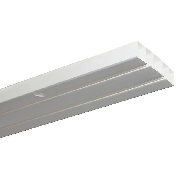 GARDINIA Vorhangschiene Slim Line, 2-läufig, mit günstig online kaufen