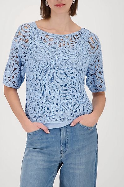 Monari Strickpullover Regular fit mit Cornelly-Muster günstig online kaufen