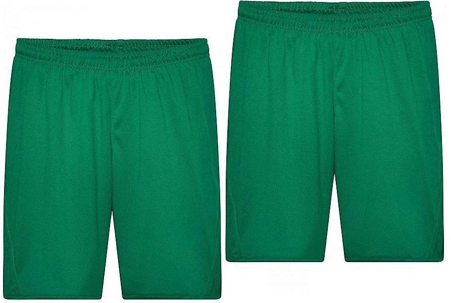 James & Nicholson Funktionsshorts Doppelpack Funktionelle Herren Teamshorts günstig online kaufen