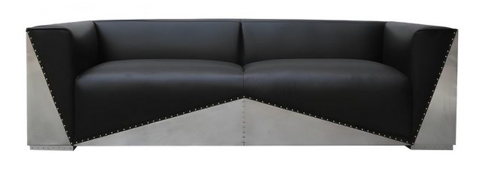 Xlmoebel 3-Sitzer Neues dreisitziges Luxus-Sofa aus echtem Leder im Designe günstig online kaufen