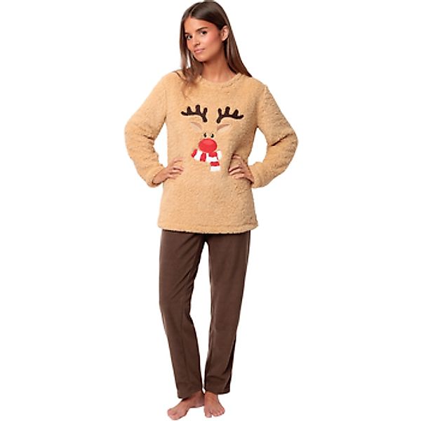 Admas  Kleider & Outfits Pyjama Hose Pullover Reindeer günstig online kaufen