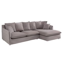 riess-ambiente Ecksofa HEAVEN 255cm taupe, Einzelartikel günstig online kaufen