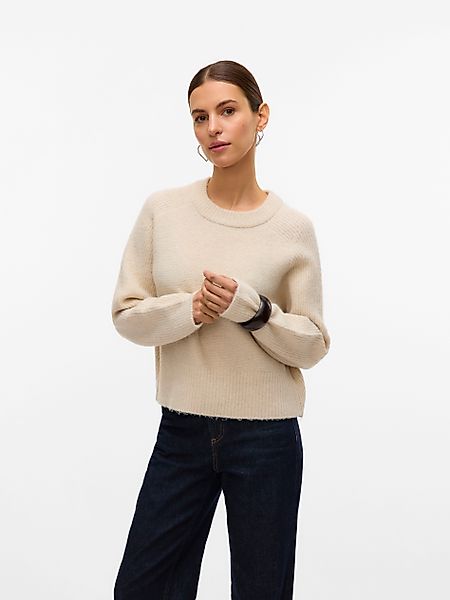 Vero Moda Strickpullover VMBANG LS O-NECK günstig online kaufen