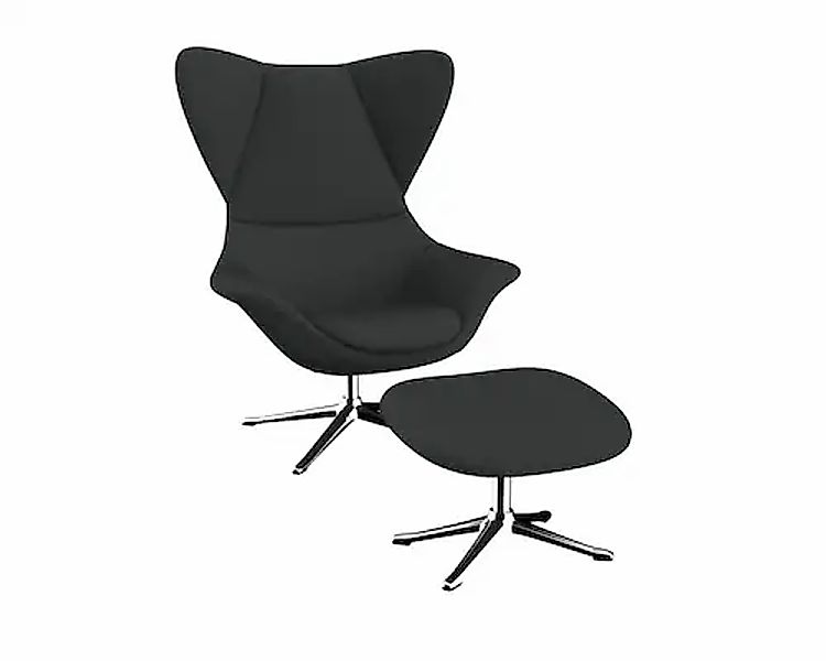 FLEXLUX Ohrensessel »Stilo Relaxsessel, TV-Sessel«, Solitär, Stil-Ikone, dr günstig online kaufen