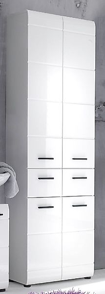trendteam Hochschrank Hochschrank breit Skin, weiß günstig online kaufen