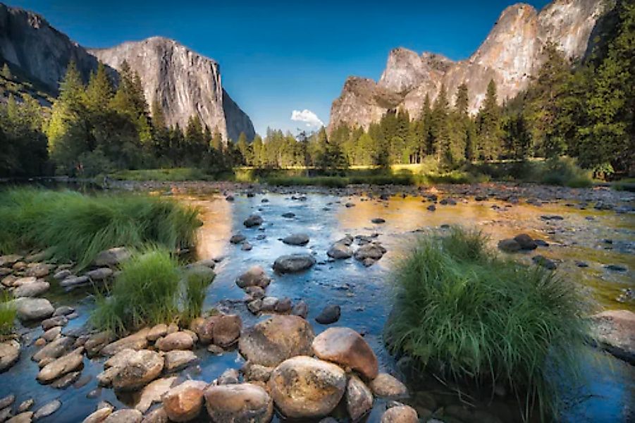 Papermoon Fototapete »Yosemite Rive Reflexion« günstig online kaufen