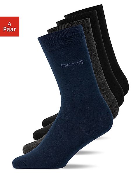SNOCKS Businesssocken Business Socken (4-Paar) aus günstig online kaufen