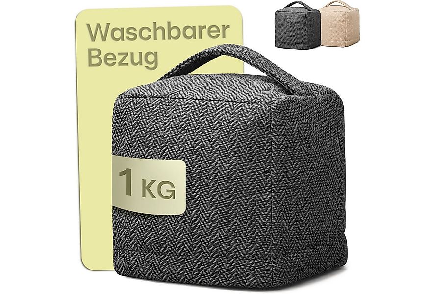 Praknu Bodentürstopper Türstopper Sack für Den Boden - Extra schwer 1Kg - m günstig online kaufen