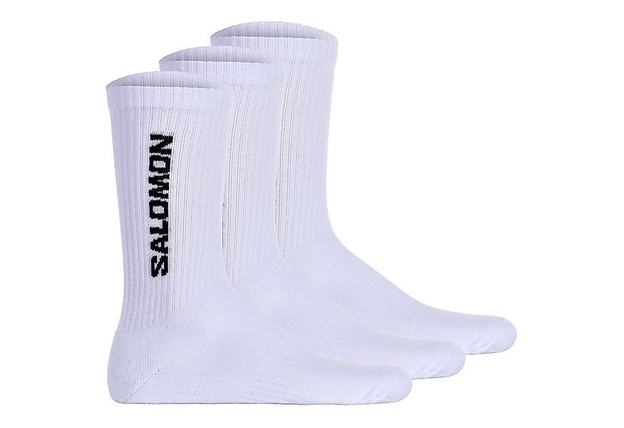 Salomon Sportsocken Unisex Socken 3er Pack Baumwolle EVERYDAY CREW 3P (Pack günstig online kaufen
