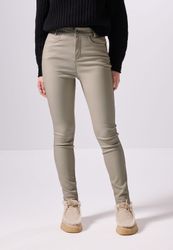 STREET ONE STUDIO Lederimitathose High Waist günstig online kaufen
