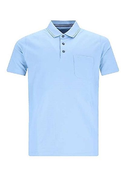 Hajo Poloshirt 20083-609 Flachstrickkragen mit 3-er günstig online kaufen