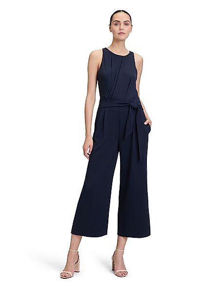 Vera Mont 7/8-Overall Damen Jumpsuit mit Bindegürtel (1-tlg) günstig online kaufen