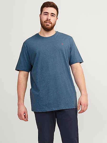 Jack & Jones PlusSize T-Shirt JJEPAULOS TEE SS CREW NECK NOOS PLS mit Logo günstig online kaufen