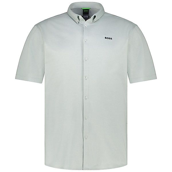 BOSS Freizeithemd aus Stretch-Jersey Farbe mint Größe: 3XL günstig online kaufen