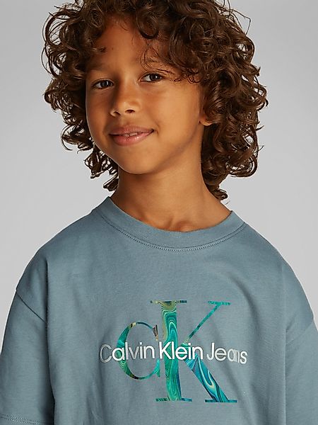 Calvin Klein Jeans T-Shirt OCEAN SWIRL günstig online kaufen