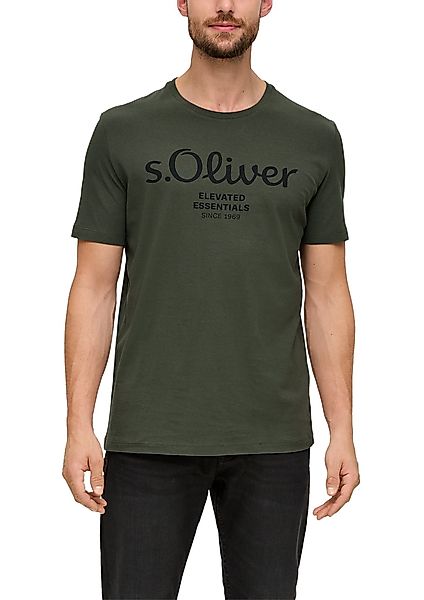s.Oliver T-Shirt, aus atmungsaktiver Baumwolle günstig online kaufen