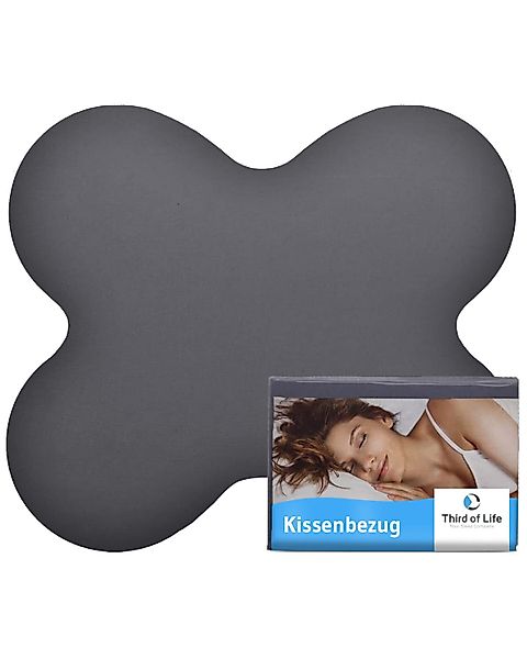 Third of Life Seitenschläferkissenbezug ACAMAR Baumwoll-Kissenbezug günstig online kaufen